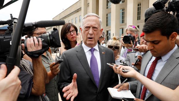 El secretario de Defensa de Estados Unidos, James Mattis