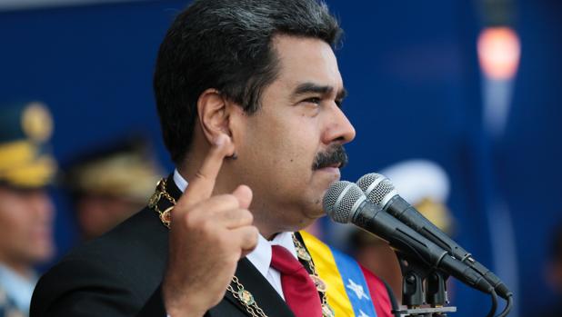 Nicolás Maduro, en un acto conmemorativo de los 235 años del nacimiento de Simón Bolívar, el pasado martes