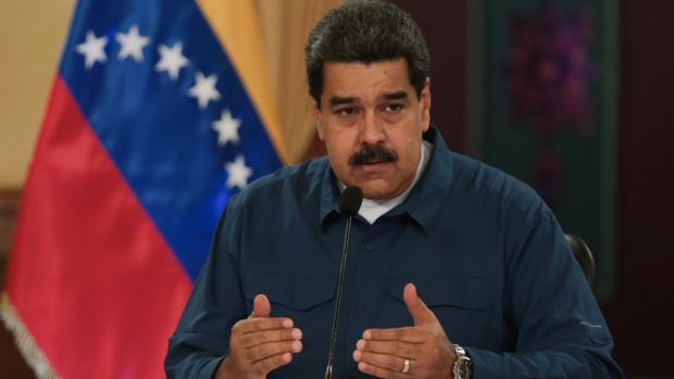El presidente venezolano, Nicolás Maduro, en el Palacio de Miraflores en Caracas