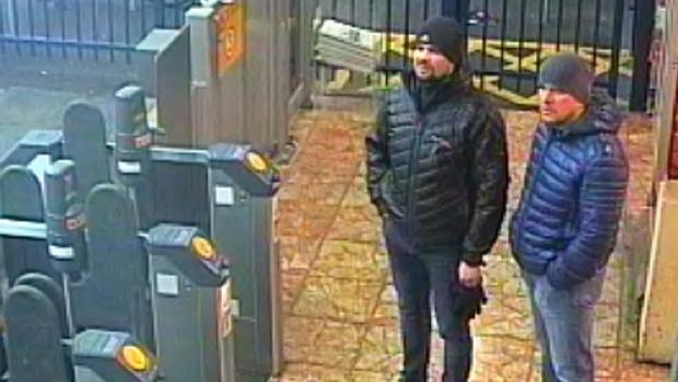 Los dos ciudadanos rusos identificados como autores del envenenamiento