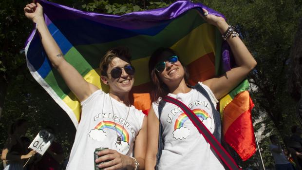 Celebración del Orgullo Gay en Madrid