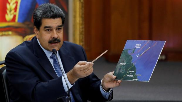 Nicolás Maduro, en una imagen tomada ayer en caracas