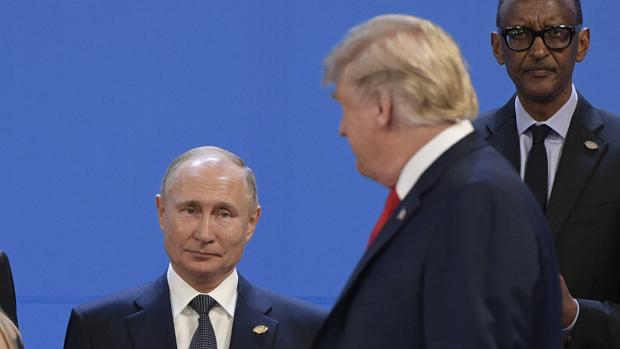 Donald Trump y Vladimir Putin, el pasado noviembre