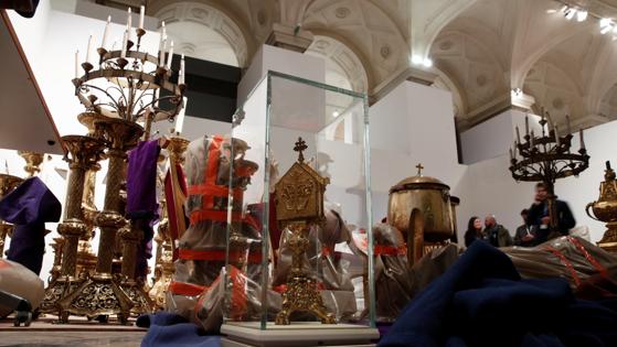Algunos de los tesoros salvados de Notre Dame