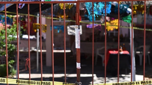 Vista general del lugar donde se produjo la matanza del Viernes Santo