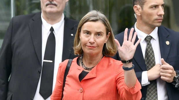 La responsable de la diplomacia europea, Federica Mogherini