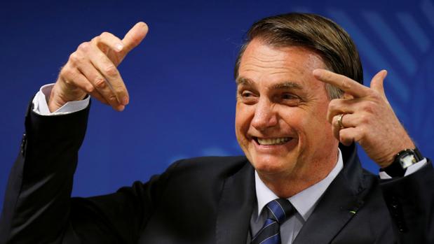 Jair Bolsonaro, el pasado 17 de julio en un acto en el palacio de Planalto, en Brasilia