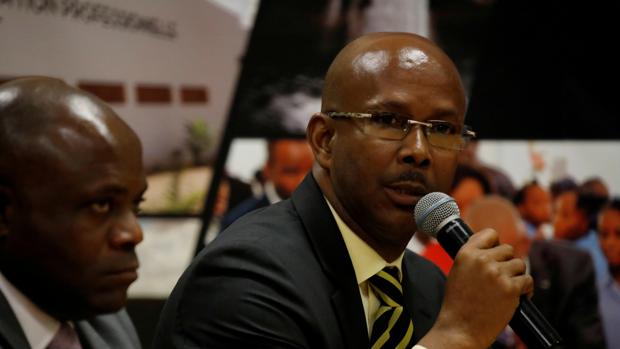 El primer ministro dimisionario haitiano, Jean-Michel Lapin
