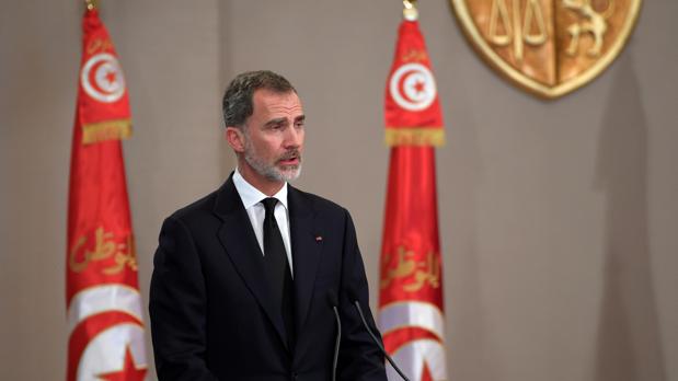 Felipe VI ha instado a continuar juntos para hacer de «este espacio común del Mediterráneo un espacio de paz, diálogo y estabilidad»