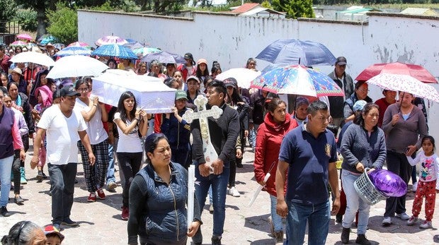Los vecinos de Teresa se organizaron para llevar a cabo el funeral