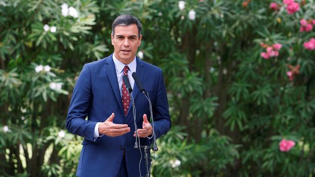 Pedro Sánchez, en una imagen del pasado 7 de agosto en Mallorca