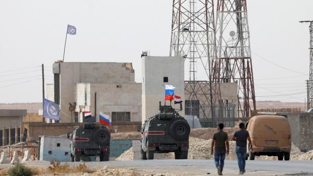 Rusia patrulla entre los Ejércitos de Siria y Turquía para evitar choques