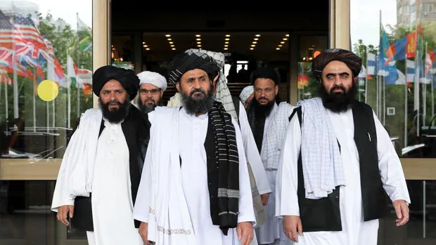 Una delegación talibán en Moscú
