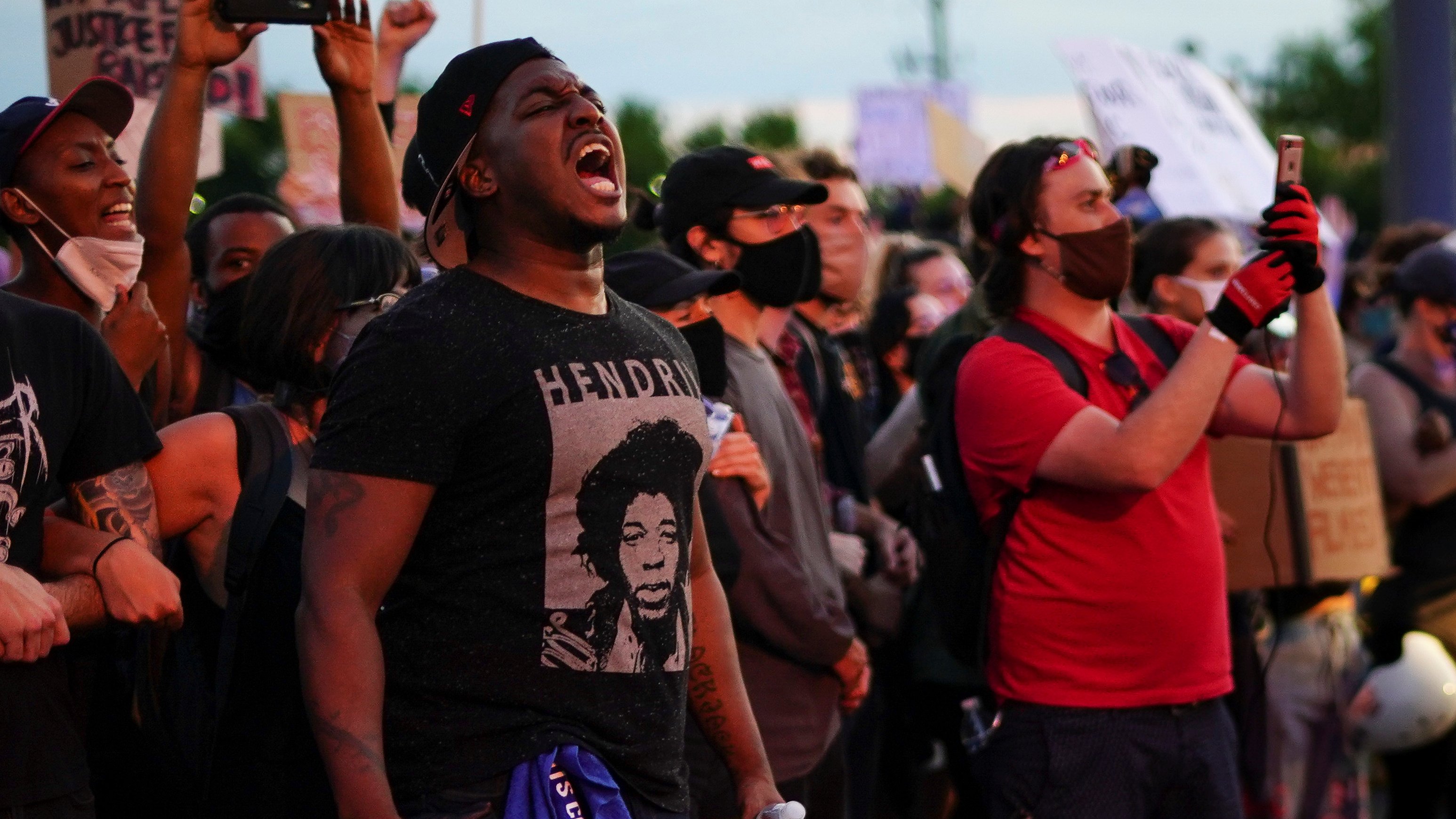 Protestas en Atlanta por la muerte de Rayshard Brooks