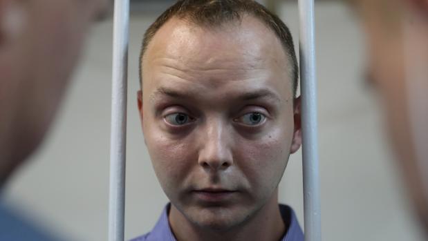 Ivan Safrónov, tras su detención