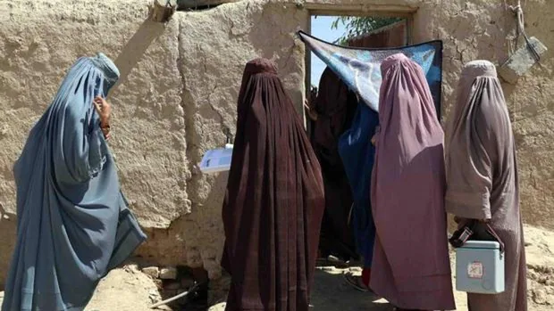 Un grupo de mujeres en la provincia de Kandaha