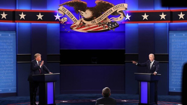 Trump impone su juego en el debate más bronco que se recuerda