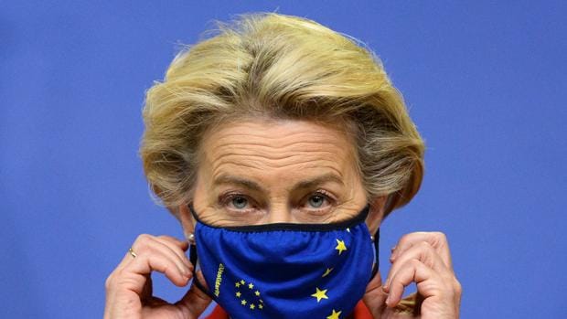 La presidenta de la Comisión Europea, Ursula von der Leyen