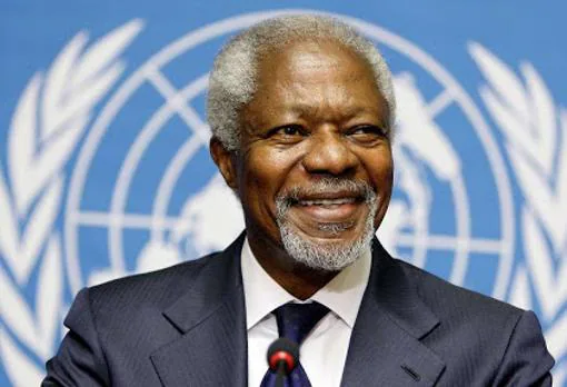 Kofi Annan fue secretario general de las Naciones Unidas entre enero de 1997 y diciembre de 2006