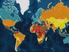 Mapa de los países más peligrosos en 2021