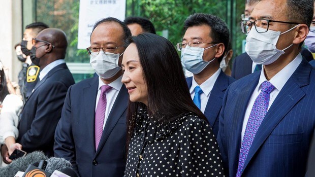Liberados los dos canadienses detenidos en China tras la vuelta de la vicepresidenta de Huawei