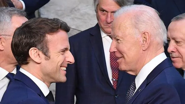 Macron se desmarca de Biden y no comparte la acusación de genocidio ruso en Ucrania