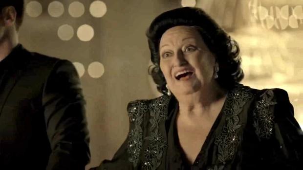 Montserrat Caballé, en el anuncio de la Lotería de Navidad de 2013