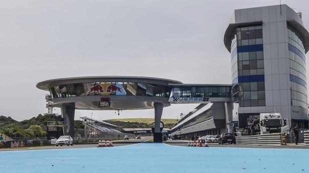 Preparativos en el Circuito de Jerez