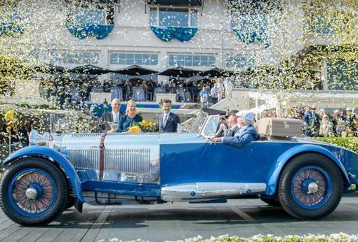 Mercedes-Benz S Barker Tourer de 1929, ganador en 2017