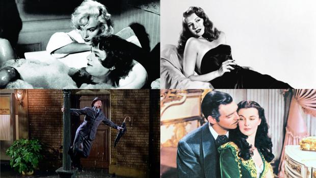 «Con faldas y a lo loco», «Cantando bajo la lluvia», «Gilda» y «Lo que el viento se llevó»