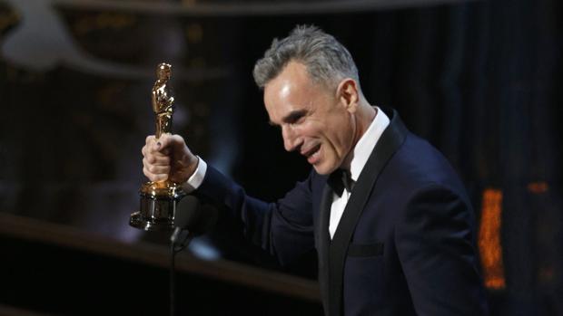 Daniel Day-Lewis, tras ganar el Oscar por «Lincoln»