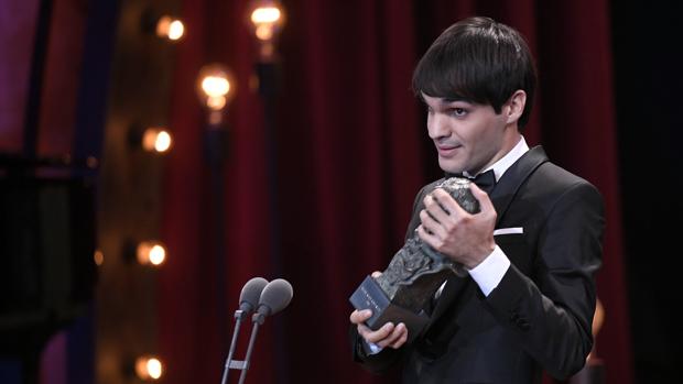 Eneko Sagardoy se hzo con el Goya a mejor actor revelación