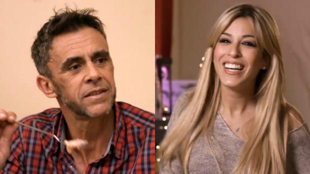 Alonso Caparrós y Oriana Marzoli en «Ven a cenar conmigo»