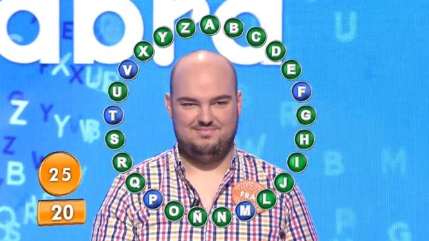 Fran, el concursante estrella de Pasapalabra