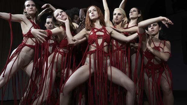 Escena de baile en Suspiria, un verdadero aquellare posmoderno