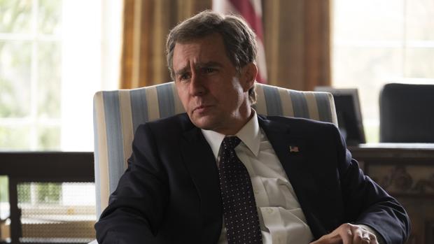 Sam Rockwell es G. W. Bush en «El vicio del poder»