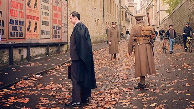 Connor Wolf, en una escena de «Tolkien»