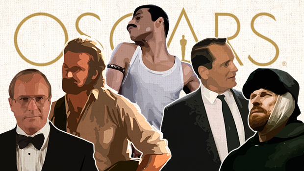 Bale, Cooper, Rami Malek, Dafoe y Viggo Mortensen, los actores nominados al Oscar