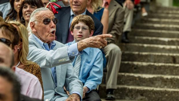 Stan Lee en Spiderman