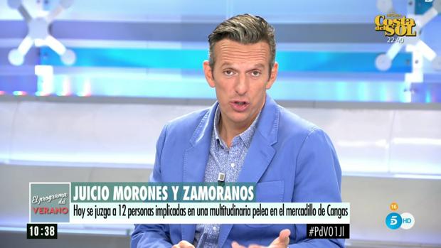 Joaquín Prat, presentador de «El programa del verano»