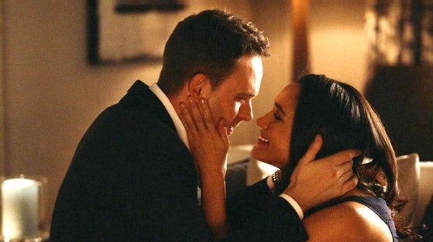 Mike y Rachel en «Suits»