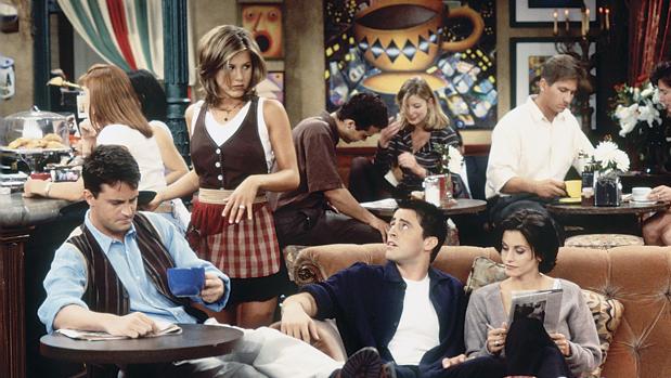 Fotograma de «Friends» una de las mejores series cómicas de todos los tiempos