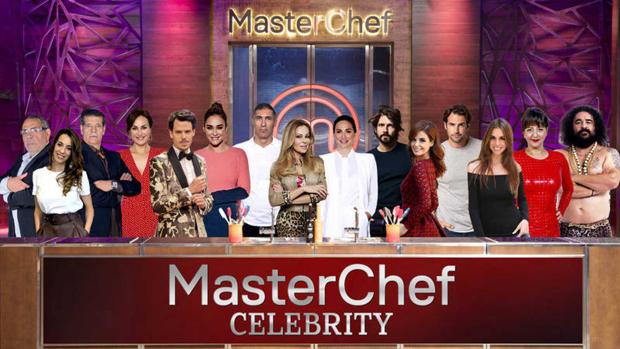 Montaje de los concursantes de «MasterChef Celebrity 4»