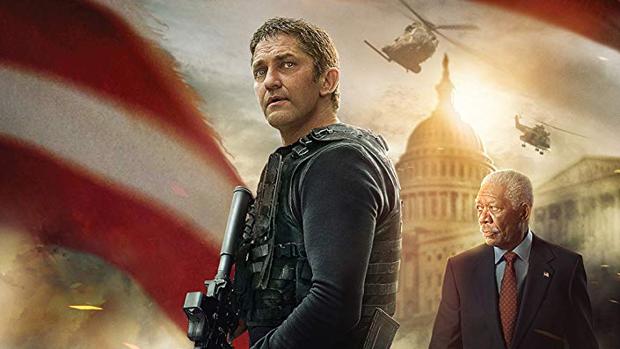 Detalle del cartel de «Objetivo: Washington DC»