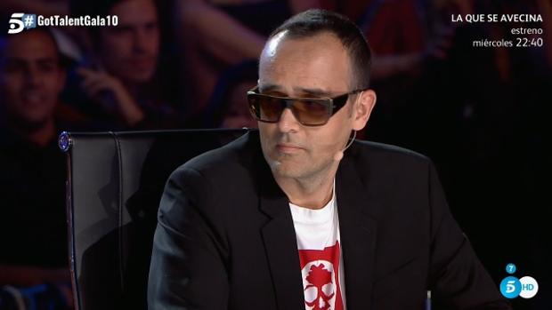 Risto Mejide, este lunes en «Got Talent»