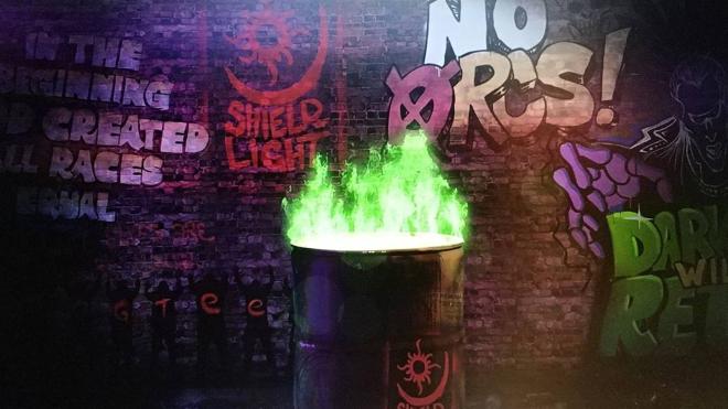 Una chimenea dentro de la tele, la moda de estas Navidades