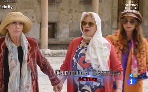 Verónica Forqué, Carmina Barrios and Victoria Abril, 'The Golden Girls' from 'MasterChef Celebrity'
