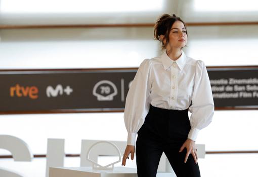 Ana de Armas, en la presentación de 'Blonde' en San Sebastián