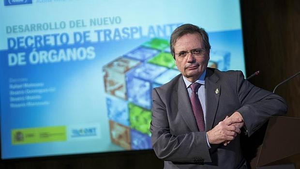 El director de la Organización Nacional de Trasplantes, Rafael Matesanz