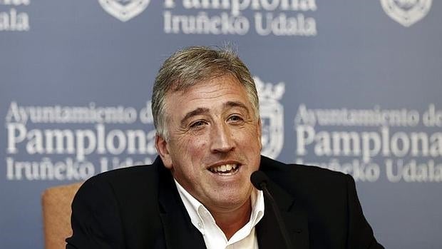 El alcalde de Pamplona, Joseba Asiron (EH Bildu)